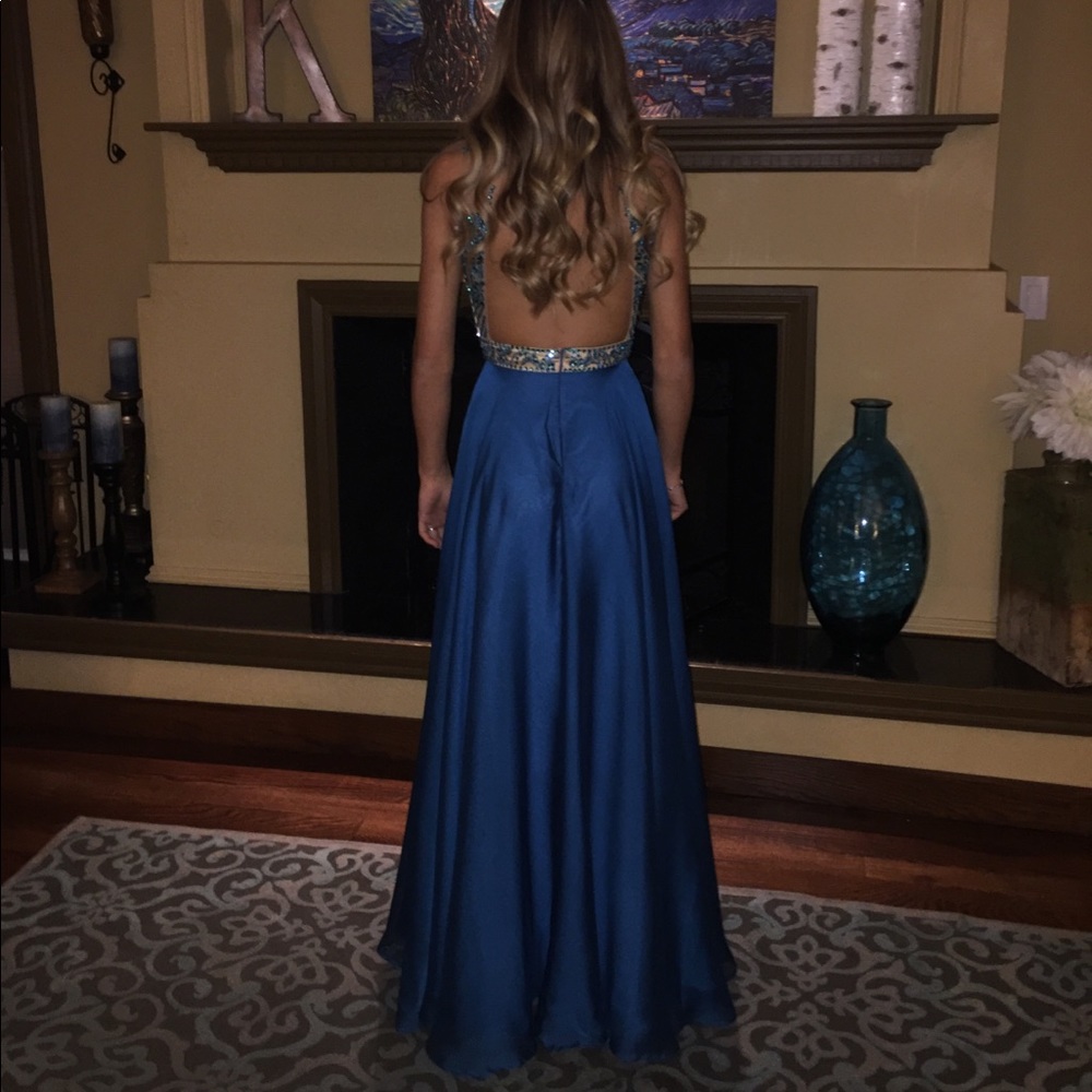 Backless Prom Dress - Picture 5 of 5